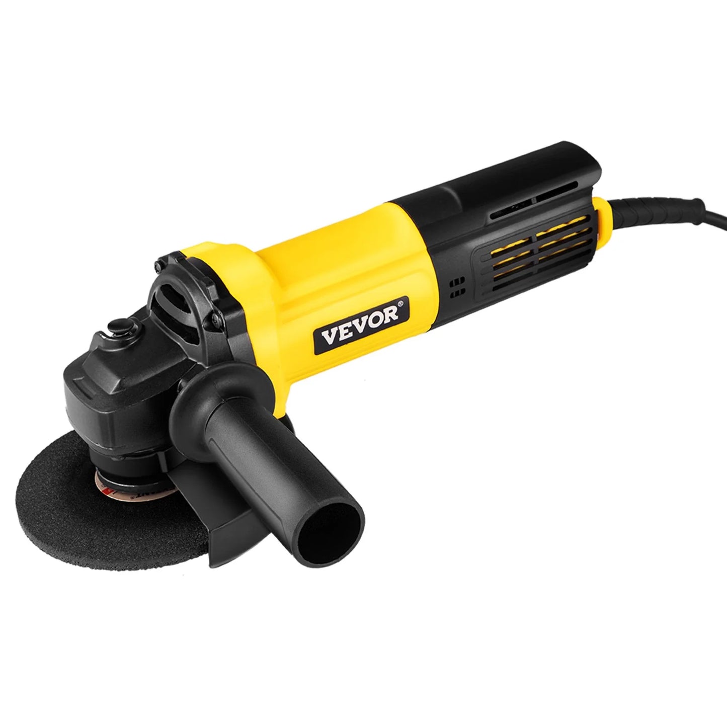 VEVOR Angle Grinder, 4-1/2 Inch Powerful Grinder Tool 11Amp Power Grinder with Paddle Switch and 360?? Rotational Guard, 12000Rpm Power Angle Grinders for Cutting and Grinding Metal, Stone, Wood, Etc