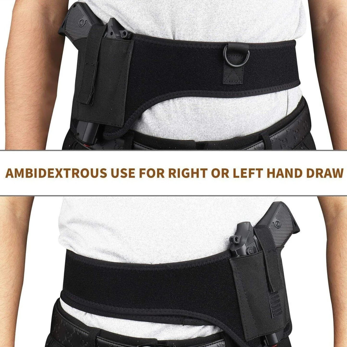 Tactical Concealed Carry Shoulder Waist Pistol Hand Gun Holder Holster Pouch US